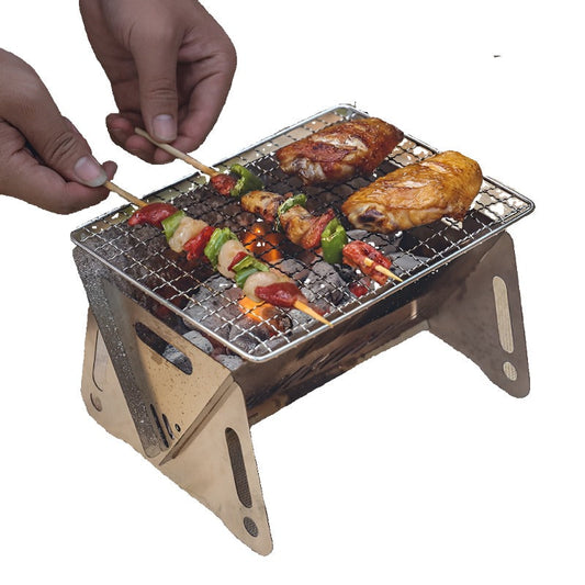 Mini summer grill | En grill du kan ta med dig överallt