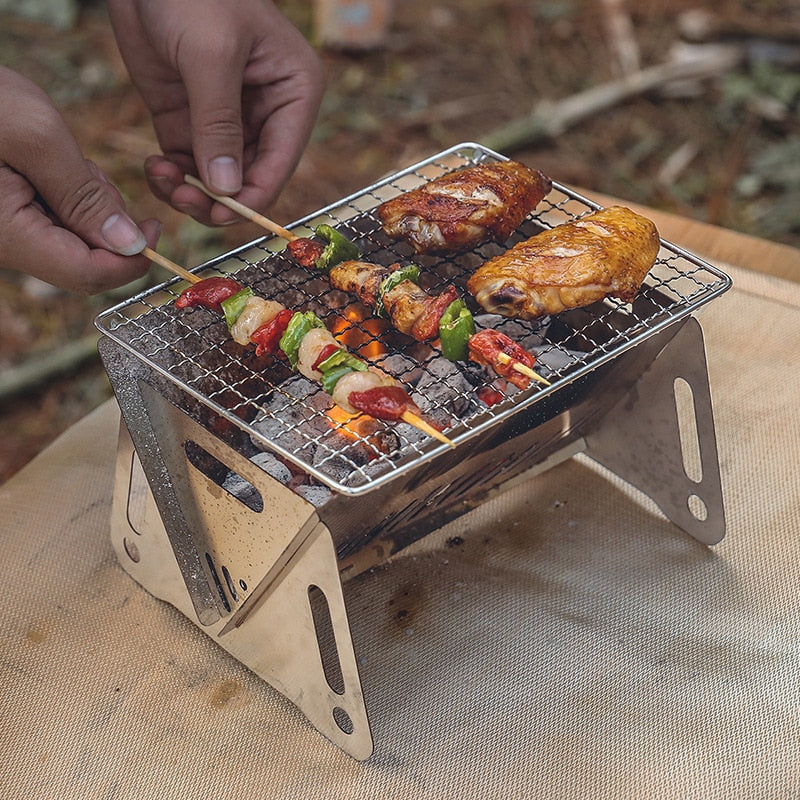 Mini summer grill | En grill du kan ta med dig överallt